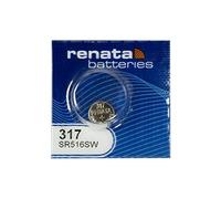 1 x 317 Renata sr516sw-batteria a Botón