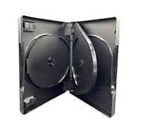 1 x 5 Disc M Lock Negro 27mm CD DVD Blu Ray Disc Case