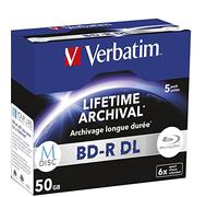 Verbatim 43846 Blu-Ray Bd-R 50GB 6X JC5