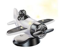 1 x Airplane Ornament - Ornamentos de coche solar | Aromatherapy Diffusion Solar | Turn-Responsive Automotive Dashboard Figuras & Idols for Travel Men Women Birthday Daily Christmas Private