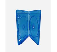 1 x Amaray azul fundas de DVD o Blu-ray con capacidad para 2 discos