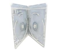 1 x AMARAY Vortex Eco-Lite Doble 3D Transparente de 2 Discos BLU-Ray