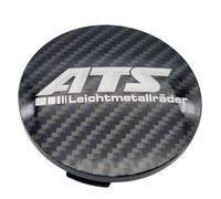 1 x ATS Nabendeckel de 60 mm de carbono (N23) 3D oscuro (ATA) - Felgendeckel/Nabenkappe/Cubrecubierta original