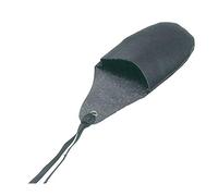 1 x Behrend piel Finger Ling, protección, Finger vendaje, Ling, anudado, color negro, talla 2 - 8
