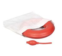 1 x Berend Set de cojín de aire, cojín asiento Anillo con bomba, sin funda, 50 cm