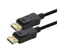 1 x Cable DP 4K 60Hz - 2m -DisplayPort Cable, DP 1.2 de ancho de banda de máx. 21.6 Gbit s 4K2K 60 Hz negro