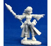 1 x Cassie Mage GNOME - Reaper Bones Miniatura para Juego de rol Guerra - 77031