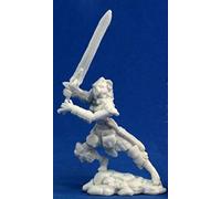 1 x DEENAH Barbarian - Reaper Bones Miniatura para Juego de rol Guerra - 77062