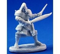 1 x Drago Voss Assassin - Reaper Bones Miniatura para Juego de rol Guerra - 77093