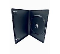 1 x Dragon Trading Amaray Single Negro DVD/CD/BLU RAY Estuche