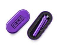 1 x Encendedor Clipper Edición Especial Purple Rain- Encendedor de Gas Clipper Limitado Encendedor Bong Encendedor de Pipa Pipa Desechable