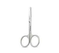 1 x EWANTO - Tijeras de pelo para perros y gatos, de seguridad, punta redonda, para el cuidado de la cara y las patas, color plateado, acero inoxidable, tijeras de pelo de animales, tijeras para el