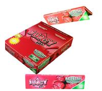 1 x Raspberry sabor Juicy Jay Jay 's King Size Slim Juicy papel de liar para cigarrillos con sabor a zumo