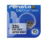 1 x Renata 335 Fabricada en Suiza Pilas de Litio Tipo botón SR512SW