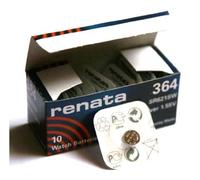 1 x Renata 364 fabricada en Suiza de litio pila de botón SR621SW