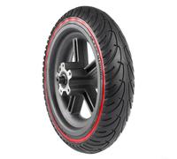 1 X Rueda Trasera Sólida 8.5 Pulgadas Sin Plano Para Xiaomi M365/1S/Lite/MI3 Scooter Eléctrico Goma Metal Hub Pieza De Repuesto Negro Para Viaje De La Ciudad