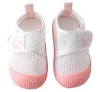 1-Zapatos de Verano para Caminar bebés niñas con Suela Transpirable niños 0 a 3 años Primeros Pasos Calzado Infantil Ligero cómodo diseño Activo Desarrollo Motor (1-1.5 Years)