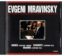ムラヴィンスキーの真髄10 ウェーバー：「オベロン」序曲、シューベルト：「未完成」、ブラームス：交響曲第2番