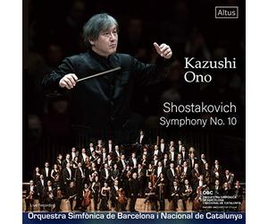 ショスタコーヴィチ : 交響曲第10番 / 大野和士 | バルセロナ交響楽団 (Shostakovich: Symphony No.10 / Kazushi Ono, Barcelona Symphony and Catalonia National Orchestra) [CD] [国内プレス] [日本語帯解説付]