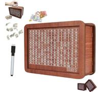 10,000 Savings Box,Caja for Ahorrar 10,000 con bolígrafo borrable Money Saving Box 1000/5000/10,000,The Cash Vault Wooden Money Savings Box(10k)