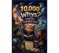 10,000 Whys - Book for Curious Kids: Encyclopedia of Big Questions, Fascinating Answers, and Mind-Blowing Fun Facts for Smart Kids Ages 5-12 | Amazing Info About Animals, Space, History, and More