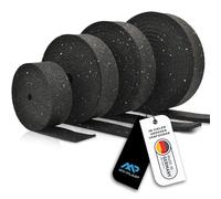 10.000 x 50 x 3 mm Terraza Pad Gránulos de Goma Rollos Terraza Construcción Tiras Patio