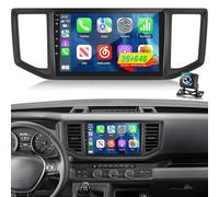 10,1 Pulgadas Android Radio para Volkswagen Crafter 2017-2021 con CarPlay y Android Auto, Radio con Pantalla Táctil, 2+64GB, DSP, WiFi, GPS, Bluetooth, Controles al Volante+ Cámara de Marcha Atrás