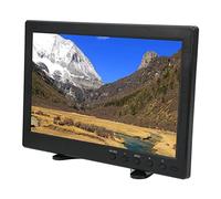 10.1 pulgadas TFT LCD pantalla 10.1 pulgadas portátil Monitor Imágenes detalladas Altavoces dobles 1366x768 Resolución para cocina para mesita de noche (enchufe de la UE)