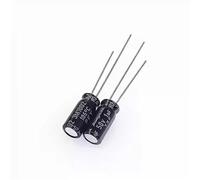 10/100 condensadores electrolíticos de aluminio de alta frecuencia, baja impedancia y larga duración, 50 V, 1 uF, 5 x 11 mm(100Pcs)