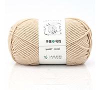 10×100 g de lana de algodón para punto doble 100 % acrílico, gruesa, suave y cálida, tejida a mano, colorida, perfecta para cualquier mini proyecto de crochet y tejer (20 bolas, color 5)