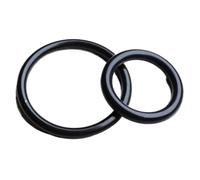 10-100 juntas tóricas de caucho de nitrilo negro, diámetro exterior de 5 mm a 80 mm, espesor de 1,5 mm, juntas tóricas resistentes al aceite.(OD6-100Pcs)