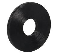 10-100 piezas de arandelas de silicona negras M2-M20, junta tórica de goma de silicona, arandela plana, junta de anillo de sellado(M2.7x5.5x1mm-100Pcs)