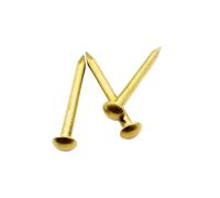 10-100 piezas de clavos pequeños cobre puro cabeza redonda, diámetro 1,2,5, y,8 mm, for bisagras muebles, tambores, joyeros, longitud a 50(10pcs 2.8x50mm)