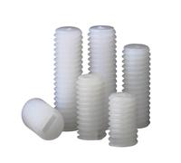 10-100 tornillos de plástico aislados de nailon sin cabeza, de una sola palabra, M3, M4, M5, M6, M8 y M10(35mm,M10-10pcs)