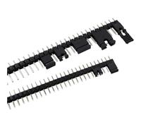10-100 Uds 1,27mm 2,0mm 2,54mm 5,08mm tapa de puente cabezal de Pin bloques de circuito placa PCB conector de cobre macho de una sola(50pcs 5.08mm Closed,36)