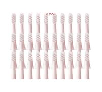 10-100 Uds cabezales de cepillo, Compatible con XIAOMI T100 20/50/100 dientes eléctrico sónico cerdas suaves recargas boquillas vacío(50Pcs Pink)