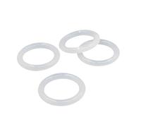 10-100 Uds CS1mm Juntas Tóricas De Goma Silicona Blanca Junta Sellado Arandela Anillo Suave Impermeable(OD34xID32-10pcs)