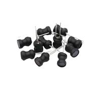 10-100 Uds Inductor de potencia DIP 9X12mm 2.2UH 4.7UH 10uH 22uH 100uH 330uH 470uH 1MH 2.2MH 4.7MH 10MH Inductancia 2 pines 9X12(4.7uH,50 Pcs)