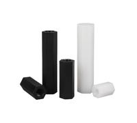 10-100 uds M2-M6 separadores hexagonales de nailon hembra-hembra
