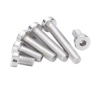 10-100 Uds M3 X 0,5 3mm Perno De Cabeza Baja Tornillos Hueca Hexagonal A2-70 304 Acero Inoxidable DIN 7984(M3X4mm-100pcs)