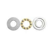 10/100 Uds. Rodamiento de bolas de empuje Axial plano Mini 3-F7-17M F8-16M F10-18M rodamiento de bolas Axial de Metal(100Pcs,F7-17M 7x17x6)