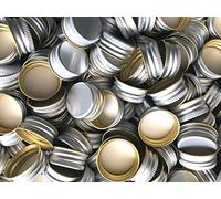 10-100 unidades PP28 de repuesto con borde enrollable, cierre de rosca para botellas de aluminio (10 unidades)