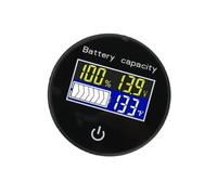 10-100 V LCD redondo digital multifunción táctil batería carga pantalla temperatura pantalla herramienta educativa