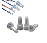 10 ~ 1000 piezas tipo CE CE-1 CE-2 CE-5 CE-8 Línea de presión de terminal de alambre Nylon66 Conector de tapa de extremo cerrado Cable de coche Empalme de crimpado (CE-1,200 piezas)