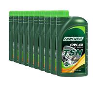 10 (10x1) Litro FANFARO 10W-40 Tsn Aceite Rn 0700/MB 229.1 / VW 502.00/505.00