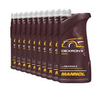 10 (10x1) Litro Mannol Dexron II Automático Aceite / Atf Aceite/Dirección