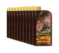10 (10x1) Litro Pemco SAE 5W-40 idrive 340 Aceite de Motor Extremos