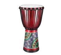 10/12/13 Pulgadas Percusión Yembé Amantes de La Música Tambor Djembe con Bolsa Correa Campana de Mano Djembe Drum Caoba Tambor Africano(Standard 10 F)
