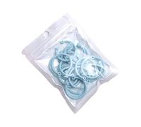 10/15 / 30 Pcs Loose Leaf Rings Multi-Color Binder Flexible Plastic Book for Scrapbook Notebook Keychain Indexes Card Rings