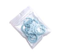 10/15 / 30 Pcs Loose Leaf Rings Multi-Color Binder Flexible Plastic Book for Scrapbook Notebook Keychain Indexes Card Rings